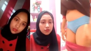 Bokep SMA mahasiswi jilbab pamer memek
